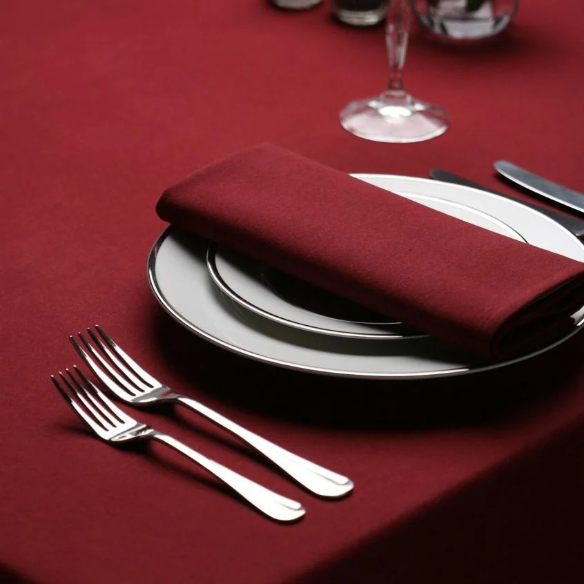 Napkin & Table Linen - Maroon