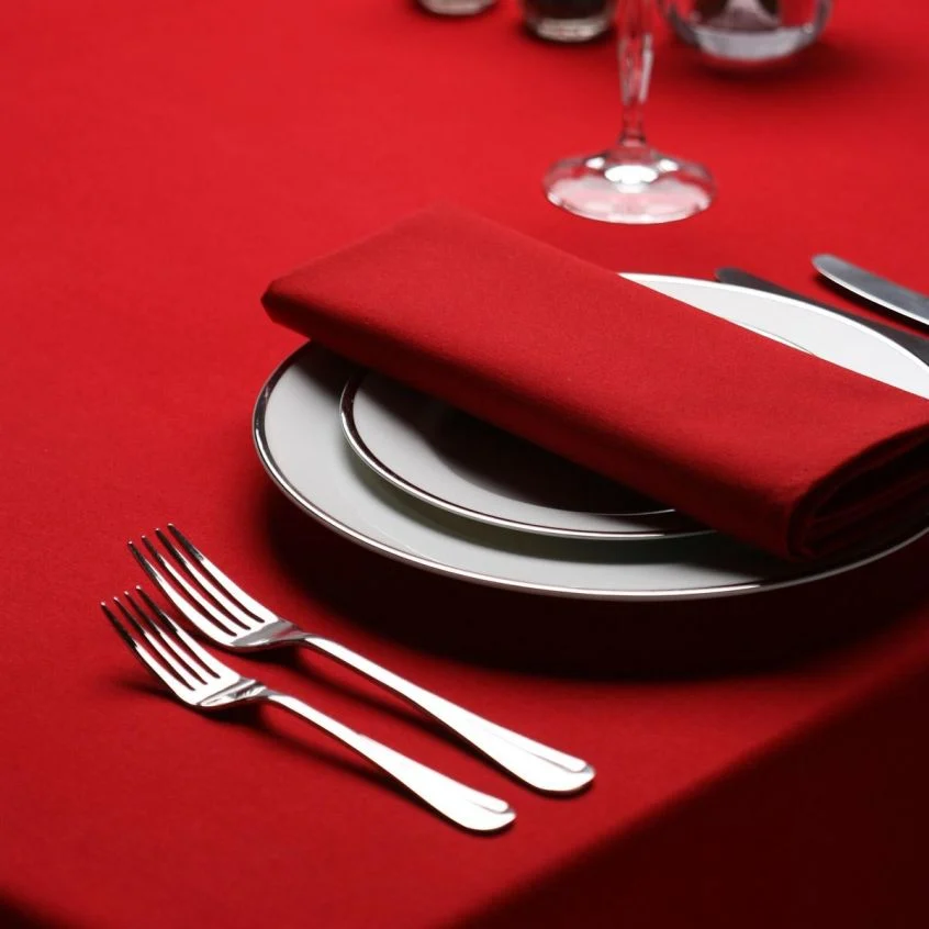 Napkin & Table Linen - Red