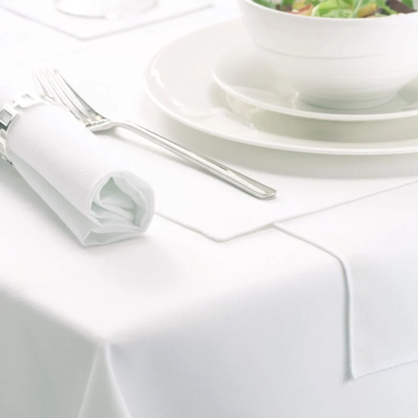 Napkin & Table Linen - White